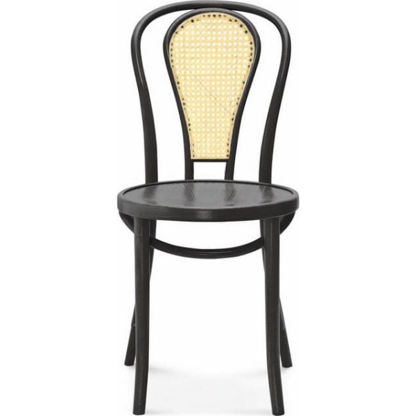 No 18 spisestuestol med rottingrygg - Alle farger på rammen No 18 spisestuestol med rottingrygg - Alle farger på rammen