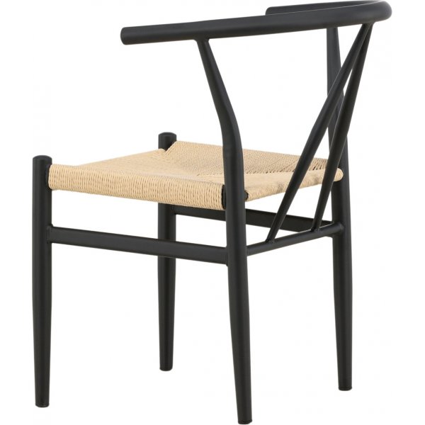 Alfons spisestol - Beige/svart Alfons spisestol - Beige/svart