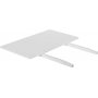 Jasmin forlengelsesplate 50 x 90 cm - Hvit