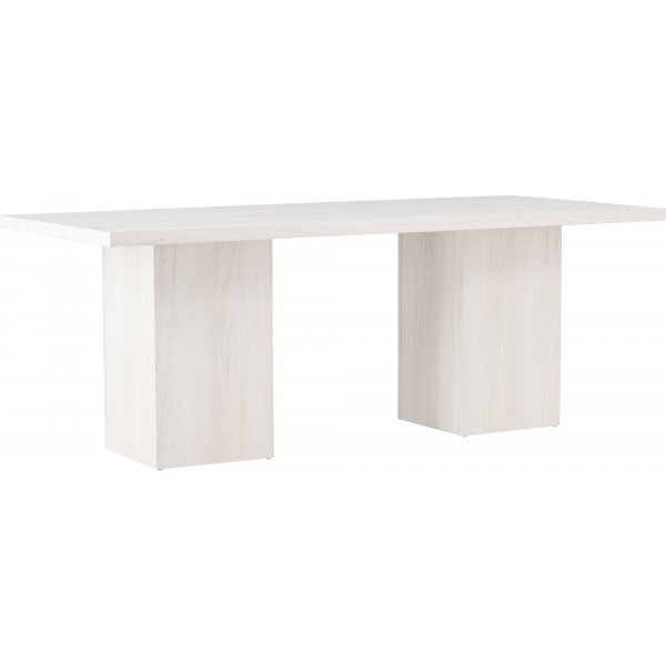 Olga spisebord 200 x 90 cm - Hvit