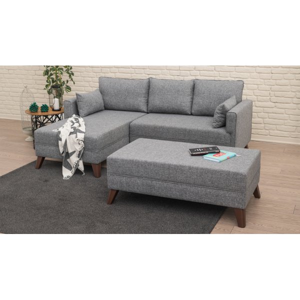Bella divansovesofa - grå Bella divansovesofa - grå