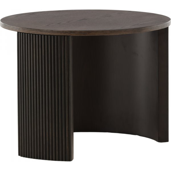 Bristol sofabord Ø60 cm - Semsket skinn Bristol sofabord Ø60 cm - Semsket skinn