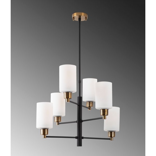Arve taklampe 10175 - Sort/antikk/hvit Arve taklampe 10175 - Sort/antikk/hvit