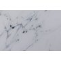 Alisma nattbord - Hvit marmor/gull
