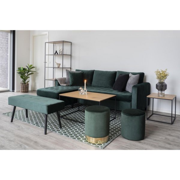 Vita salongbord - svart / eik imitasjon Vita salongbord - svart / eik imitasjon