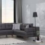 Oslo hjrnesofa - Antrasitt