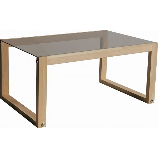 Via salongbord 85 x 55 cm - Lys furu