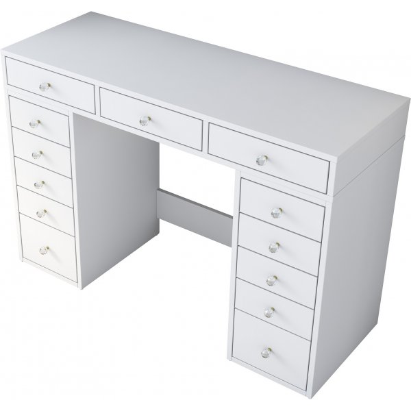 Bijou sminkebord 6 - 120 x 44,5 cm - Hvit Bijou sminkebord 6 - 120 x 44,5 cm - Hvit