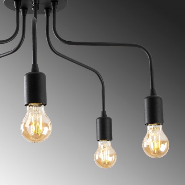 Candelabra taklampe 1182 - Sort Candelabra taklampe 1182 - Sort