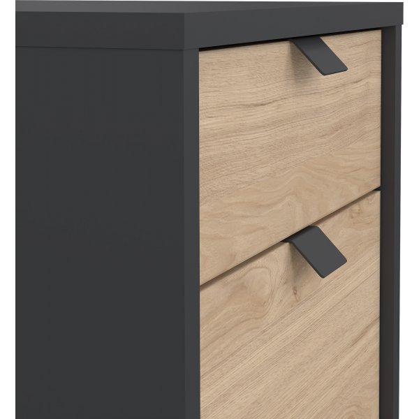 Skiltskuff ildsted - Matt grå/hickory Skiltskuff ildsted - Matt grå/hickory