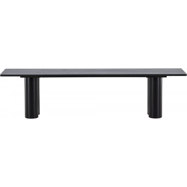 Olivia benk 180 cm - Sort