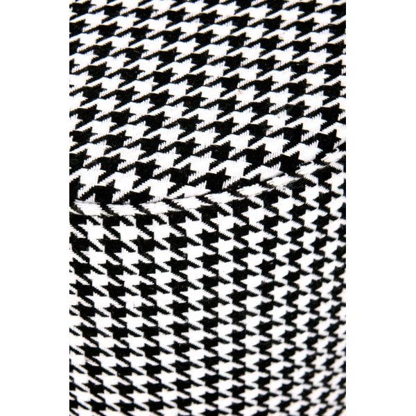 Puff Surya - Svart-hvitt mønstret Puff Surya - Svart-hvitt mønstret