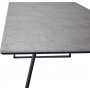 Spisebord Duffy 200 cm - Svart / Hvit Marmor