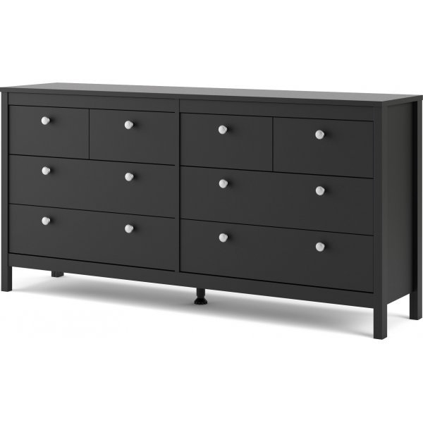 Madrid bred kommode - Sort