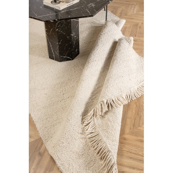 Gulliver ullteppe - Hvit Gulliver ullteppe - Hvit