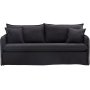 Nova 3-seters sofa - Sort