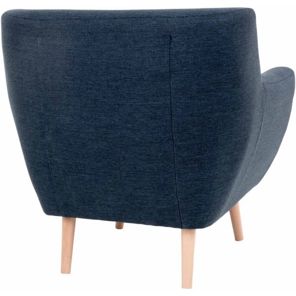 Monte lenestol - M�rk bl�/b�k