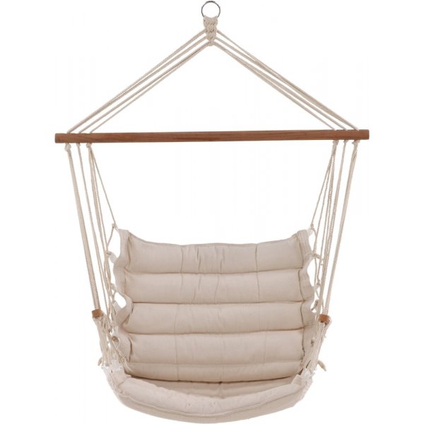 Tapaz hengestol - Natur/Hvit