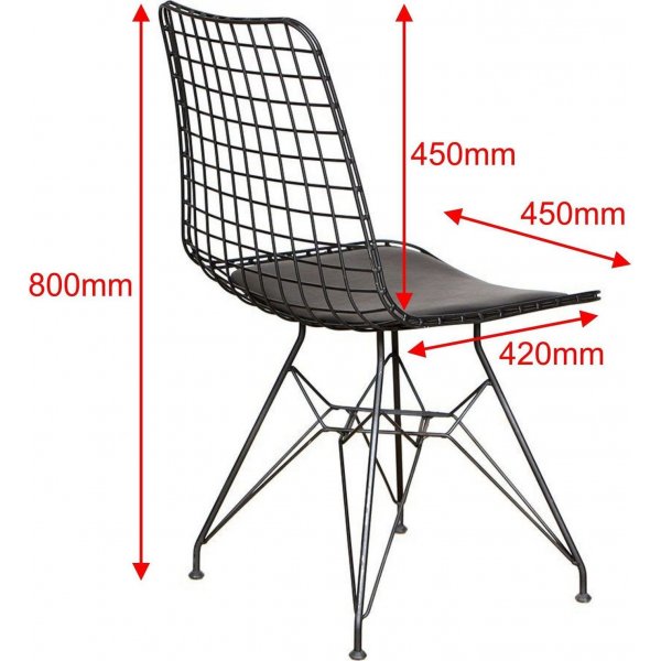 Rana spisegruppe - Sølv bjørk/sort Rana spisegruppe - Sølv bjørk/sort