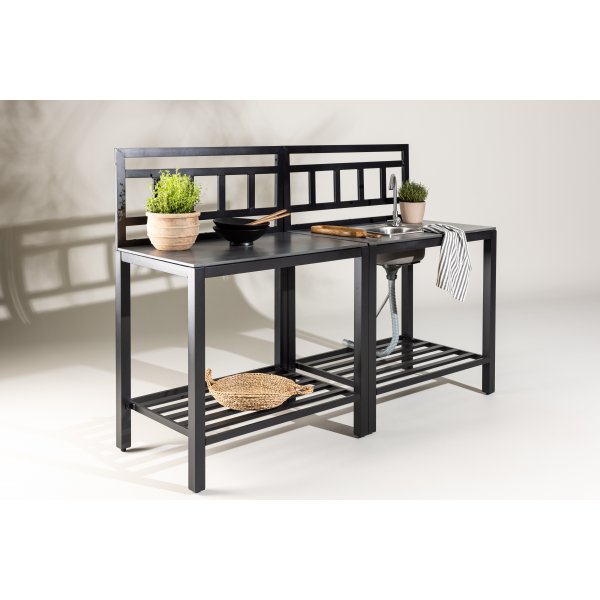 Utekjøkken komplett svart - Alicante Utekjøkken komplett svart - Alicante