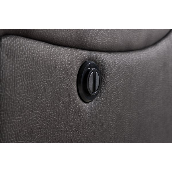 Singapore 3-seters hvilesofa - svart