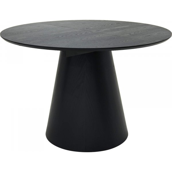 Melbourne spisebord, 120-165 cm - Svart