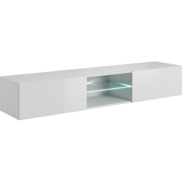 Adiam tv-benk - Hvit