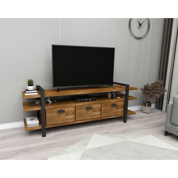 Lucca mediabenk - Valnøtt Lucca mediabenk - Valnøtt