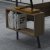 Iommi skrivebord 120x60 cm - Antrasitt/valnøtt