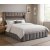 Sengeramme med LED-belysning 160x200 cm