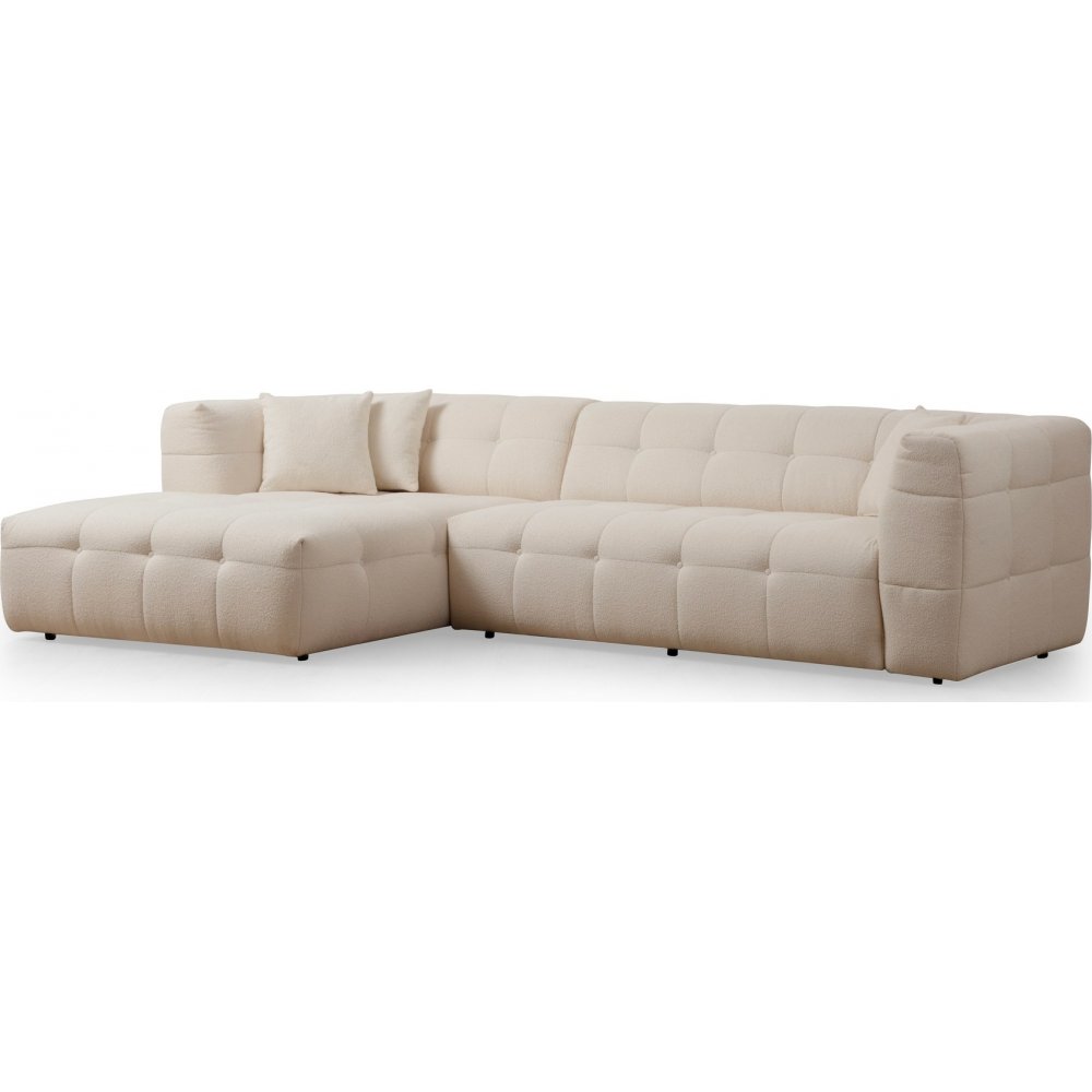Cady divan sofa venstre - Beige - Sofaer med divan, Divansofaer, Sofaer