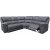 Reclinersofa Riverdale - Gr + Flekkfjerner for mbler