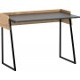 Ron skrivebord 103,6x56,8 cm - Antrasitt/eik