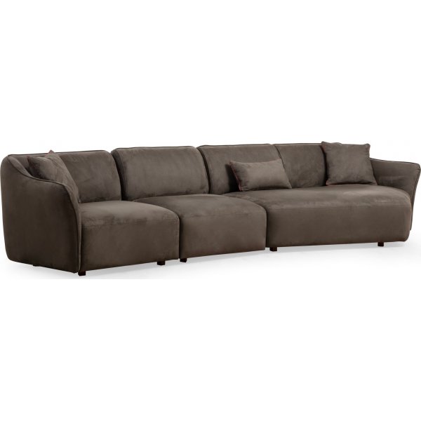 Mentis divan sofa 376 cm - Brun Mentis divan sofa 376 cm - Brun