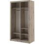 Mervyn garderobe 120 - San remo eik