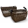 Broste kurver sett med 2 kurver - Rattan