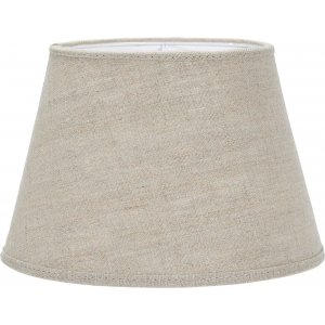 Oval Selected Linen lampeskjerm - Natural