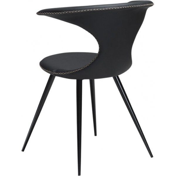 Flair spisestuestol - Sort skinn Flair spisestuestol - Sort skinn