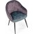 Cadeira lenestol 440 - Mørk grå/blå