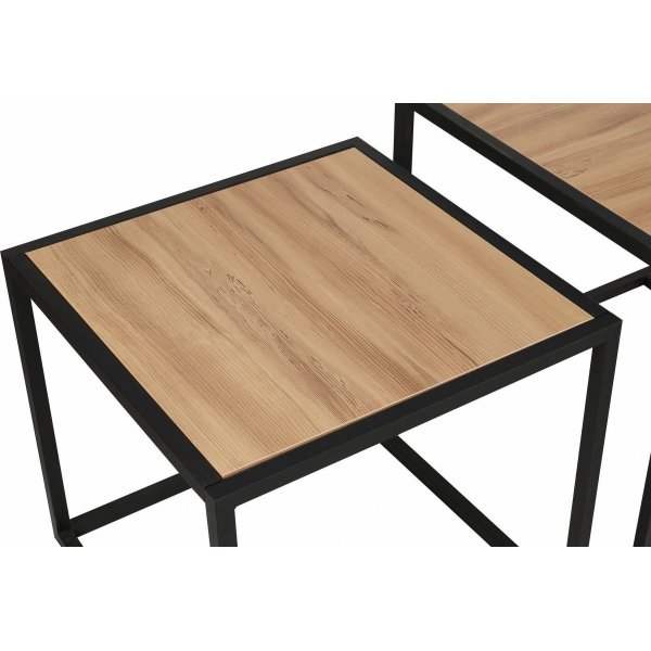 Atlantis salongbord - Eik/svart