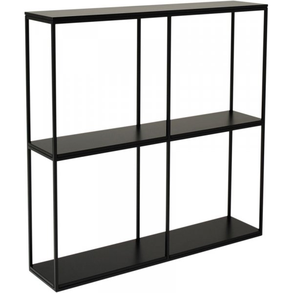 Saladin vegghylle 2x2 - Svart