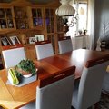 Kundebilde Sonja spisestol - Valgfri farge på trekk og stamme!