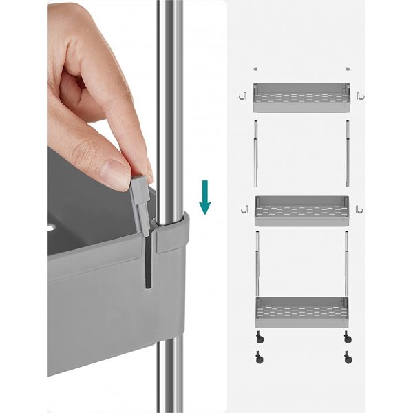 Criollo kjøkkenhylle 60 cm - Grå Criollo kjøkkenhylle 60 cm - Grå