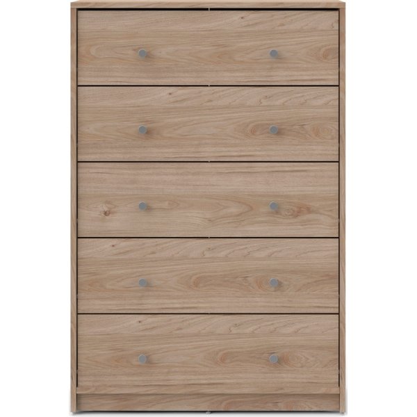 mai kommode med 5 skuffer - Hickory mai kommode med 5 skuffer - Hickory