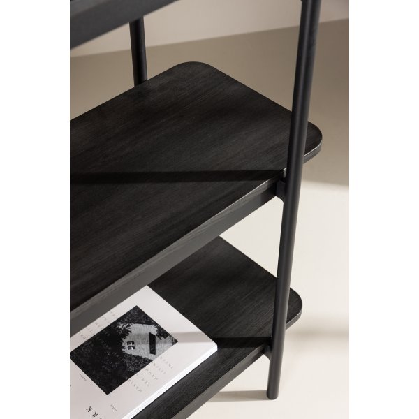 Heim hylle 190 cm - Sort