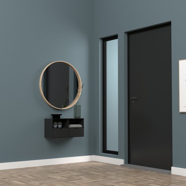 Joliet nattbord - Sort