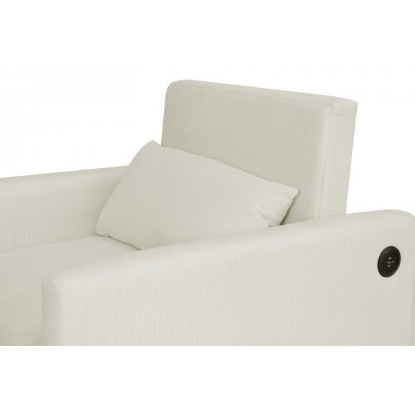 Lenestolseng Sollefteå - Beige kordfløyel | 81 cm bred Lenestolseng Sollefteå - Beige kordfløyel | 81 cm bred