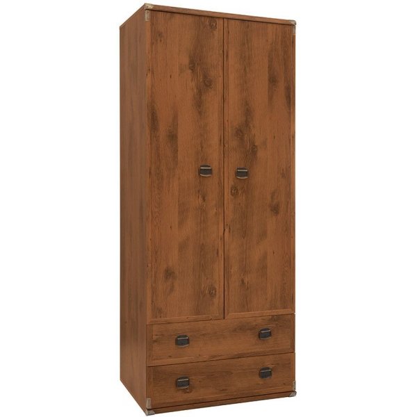 Crosby garderobeskap - Antikk eik Crosby garderobeskap - Antikk eik