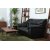 Dominic 2-seters sofa i sort kunstskinn