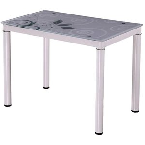Anastasia 80 cm spisebord - Hvit
